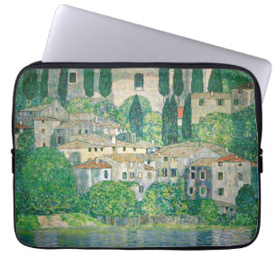 Gustav Klimt - Kerk in Cassone Laptop Sleeve