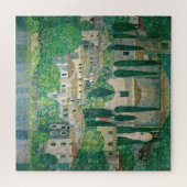 Gustav Klimt - Kerk in Cassone Legpuzzel (Horizontaal)