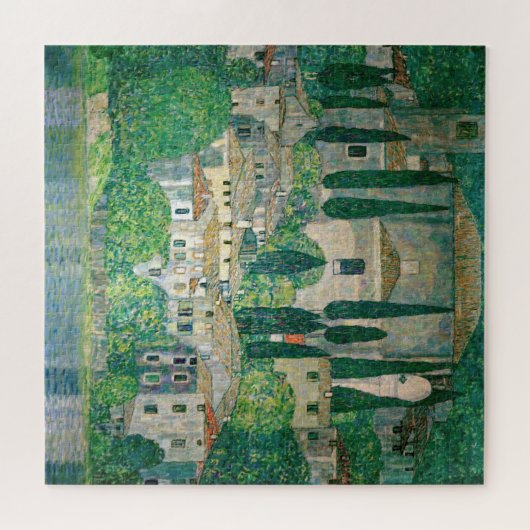 Gustav Klimt - Kerk in Cassone Legpuzzel (Horizontaal)