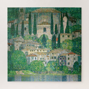 Gustav Klimt - Kerk in Cassone Legpuzzel