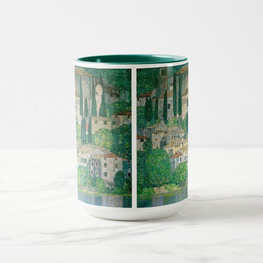 Gustav Klimt - Kerk in Cassone Mok (Midden)