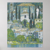 Gustav Klimt - kerk in Cassone Poster (Voorkant)