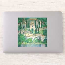 Gustav Klimt - Kerk in Cassone Sticker