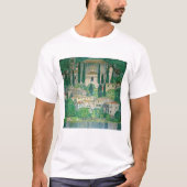 Gustav Klimt - Kerk in Cassone T-shirt (Voorkant)