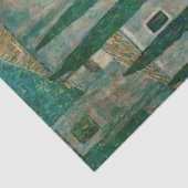 Gustav Klimt - Kerk in Cassone Tissuepapier (Detail)