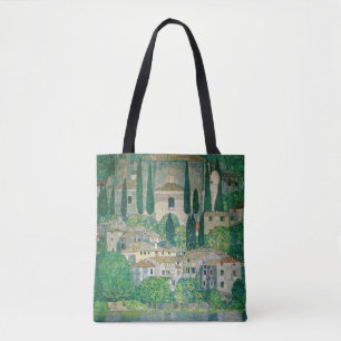 Gustav Klimt - Kerk in Cassone Tote Bag