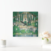 Gustav Klimt - Kerk in Cassone Vierkante Klok (Huis)