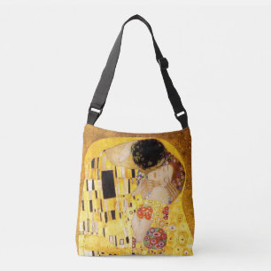 Gustav Klimt Kiss Het klassieke schilderij Crossbody Tas