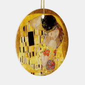 Gustav Klimt Kiss Het klassieke schilderij Keramisch Ornament (Rechts)