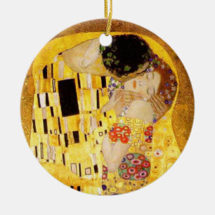 Gustav Klimt Kiss Het klassieke schilderij Keramisch Ornament