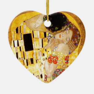 Gustav Klimt Kiss Het klassieke schilderij Keramisch Ornament