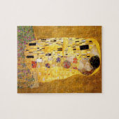 Gustav Klimt Kiss Het klassieke schilderij Legpuzzel (Horizontaal)