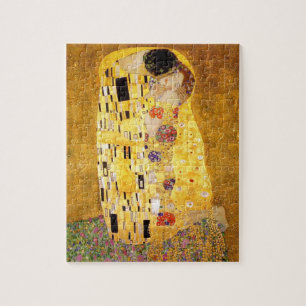 Gustav Klimt Kiss Het klassieke schilderij Legpuzzel