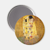 Gustav Klimt Kiss Het klassieke schilderij Magneet (Voorkant / Achterkant)