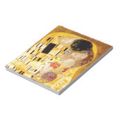 Gustav Klimt Kiss Het klassieke schilderij Notitieblok (Linkerzijde)