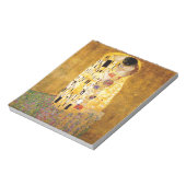 Gustav Klimt Kiss Het klassieke schilderij Notitieblok (Linkerzijde)