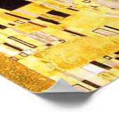 Gustav Klimt Kiss Het klassieke schilderij Poster (Hoek)