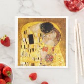 Gustav Klimt Kiss Het klassieke schilderij Servet (Insitu)