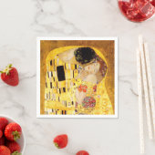 Gustav Klimt Kiss Het klassieke schilderij Servet (Insitu)