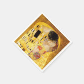 Gustav Klimt Kiss Het klassieke schilderij Servet (Hoek)
