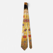 Gustav Klimt Kiss Het klassieke schilderij Stropdas (Voorkant)