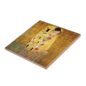 Gustav Klimt Kiss Het klassieke schilderij Tegeltje (Zijkant)