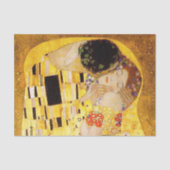 Gustav Klimt Kiss Het klassieke schilderij Tissuepapier (Voorkant)