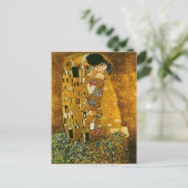 Gustav Klimt - Kiss Post Card Briefkaart (Staand voorkant)