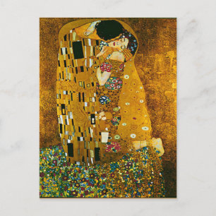 Gustav Klimt - Kiss Post Card Briefkaart
