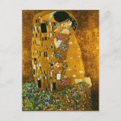 Gustav Klimt - Kiss Post Card Briefkaart (Voorkant)