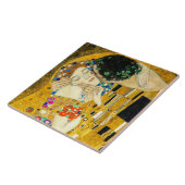 Gustav Klimt Kiss / Valentine's Day Romantic Art Tegeltje (Zijkant)