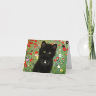 Gustav Klimt Kitten