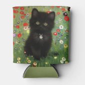 Gustav Klimt Kitten Blikjeskoeler (Voorkant)