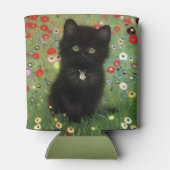 Gustav Klimt Kitten Blikjeskoeler (Achterkant)