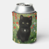 Gustav Klimt Kitten Blikjeskoeler (Blikje Achterkant)