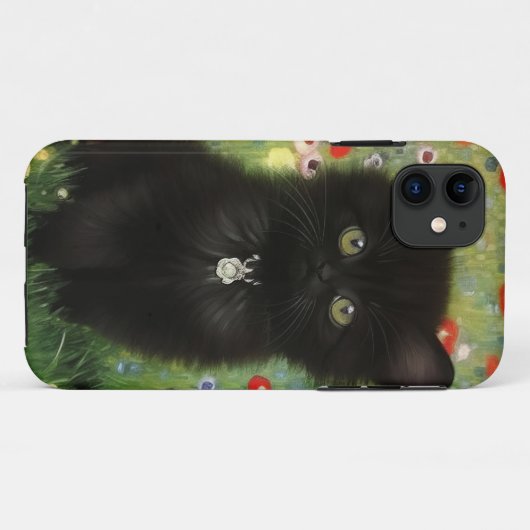 Gustav Klimt Kitten Case-Mate iPhone Case (Achterkant (horizontaal))