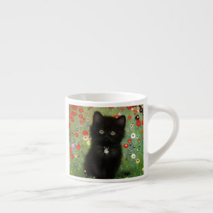 Gustav Klimt Kitten Espresso Kop