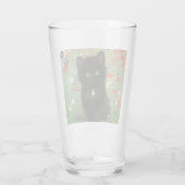 Gustav Klimt Kitten Glas (Achterkant)