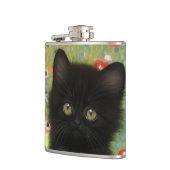 Gustav Klimt Kitten Heupfles (Links)