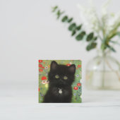 Gustav Klimt Kitten Informatiekaartje (Staand voorkant)