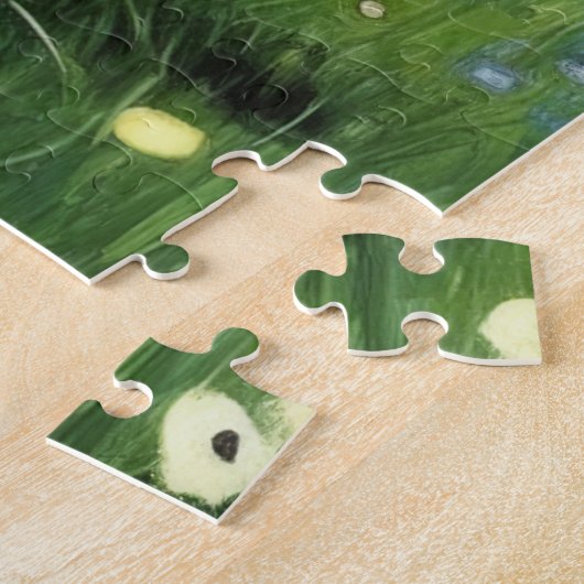 Gustav Klimt Kitten Legpuzzel (Zijkant)