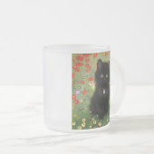 Gustav Klimt Kitten Matglas Koffiemok (Voorkant rechts)