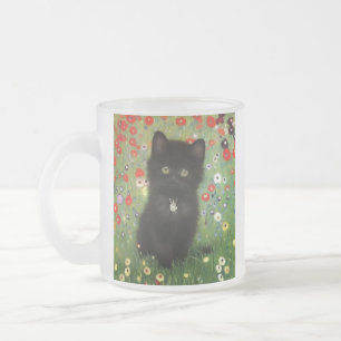 Gustav Klimt Kitten Matglas Koffiemok
