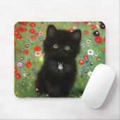 Gustav Klimt Kitten Muismat (Met muis)