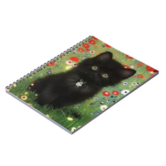 Gustav Klimt Kitten Notitieboek (Linkerzijde)