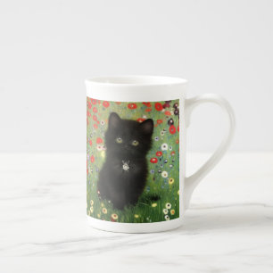 Gustav Klimt Kitten Porselein Kop