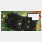 Gustav Klimt Kitten Samsung Galaxy Hoesje (Achterkant horizontaal)