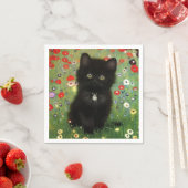 Gustav Klimt Kitten Servet (Insitu)
