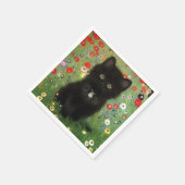 Gustav Klimt Kitten Servet (Hoek)