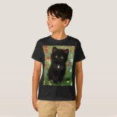 Gustav Klimt Kitten T-shirt (Voorkant volledig)